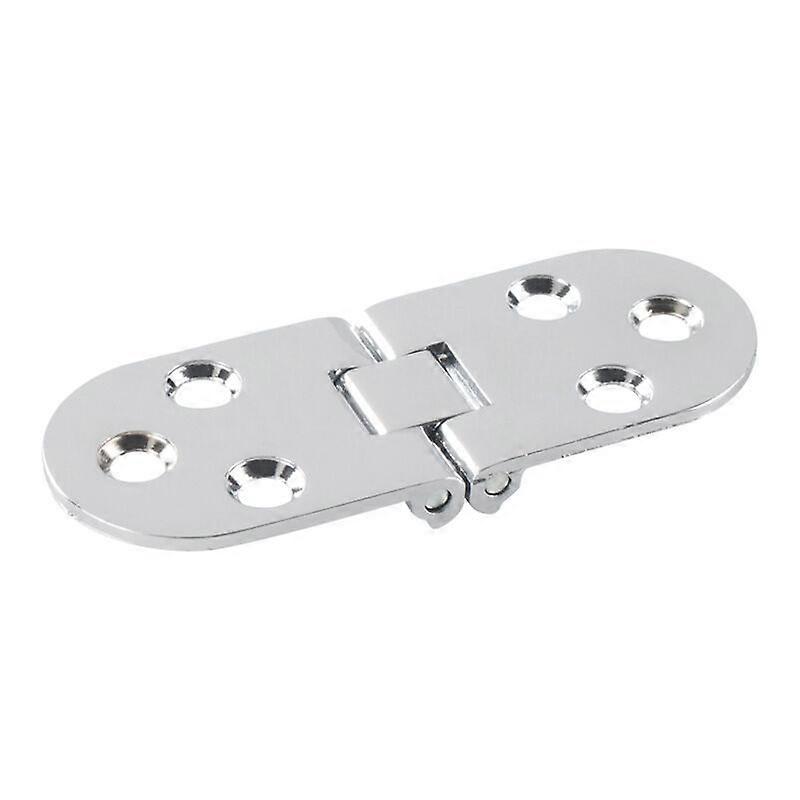 Folding Table Hinges Folding Connector Foldable Flip Hinge Zinc Alloy Flat Folding Cabinet Door Hinges for Furniture Cupboard Flip Top Hinge, 4 Pcs, S