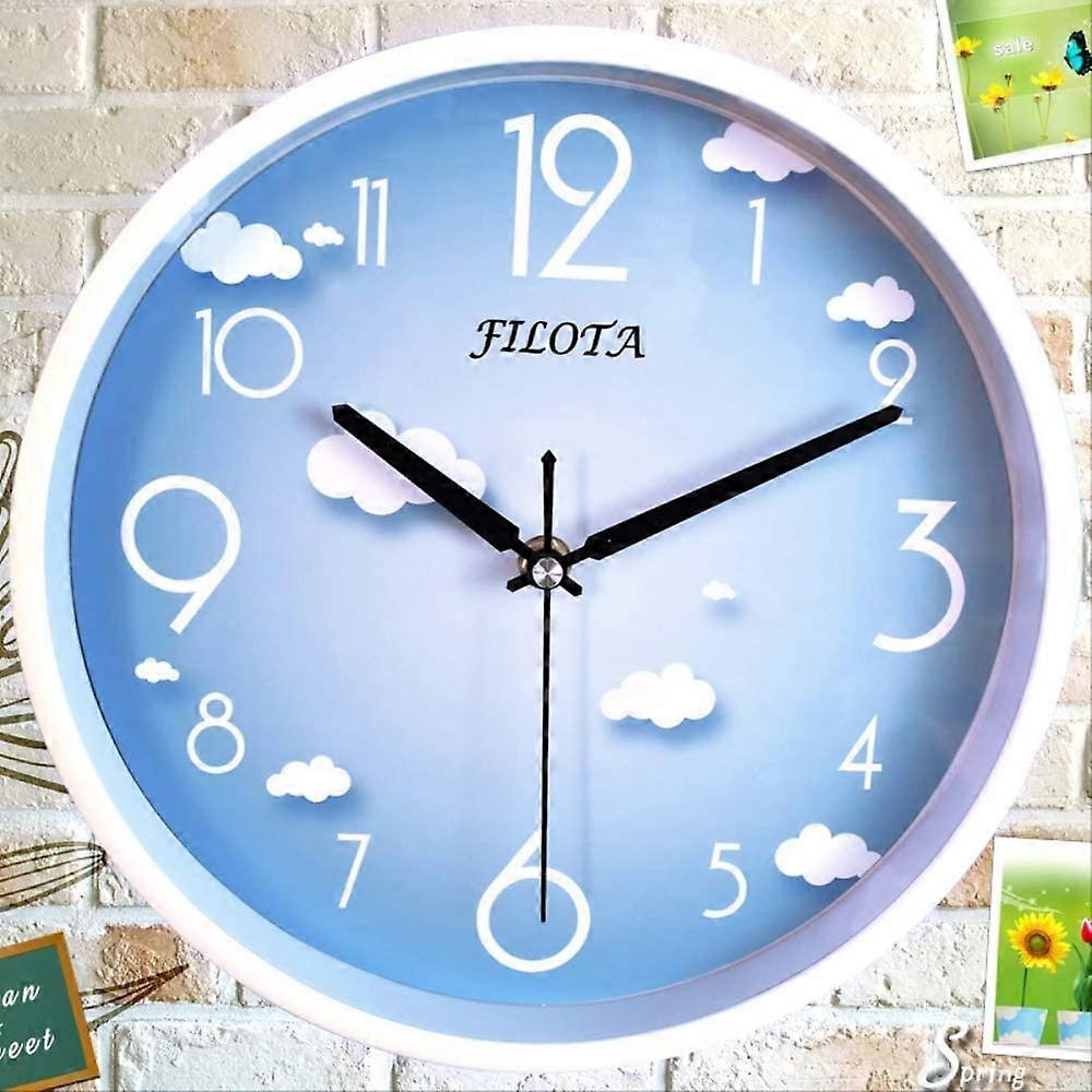 Silent Wall Clock Fashion Wall Clock Color Clock Creative Wall Clock Electronic Clock Quartz Clock