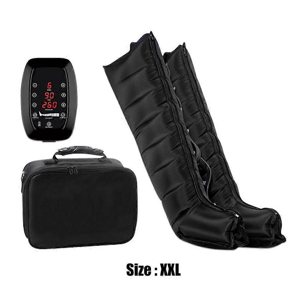 4/6/8キャビティ空気圧フットレッグマッサージャーは、血液循環、ボディマッサージャー、筋肉の弛緩、リンパドレナージを促進します