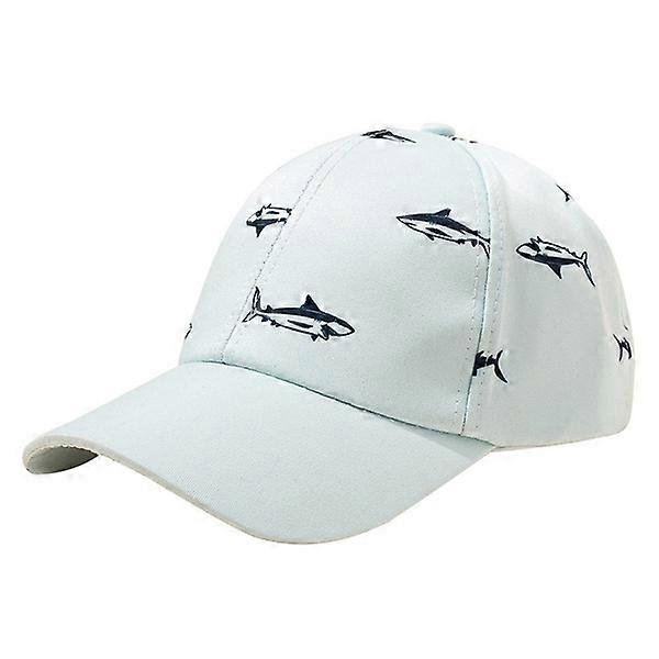 Cap for Snapback Hats Summer Adjustable Sun Hat for Light blue