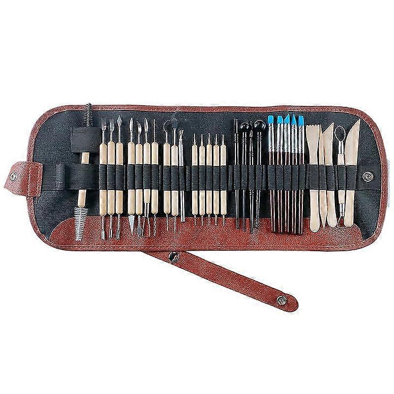 Ceramic Tools Clay Tools Modeling Tool Set, Clay Clay Sculpting Knife Clay Diy Silicone Point Drill Pen Indentation Painting Tools Ceramic Clay