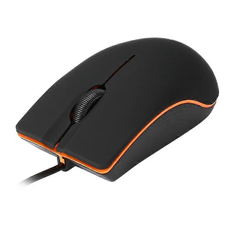 Portable USB 3D Corded Mouse 1200DPI Wired Optical Gaming Laptop Mouse for PC