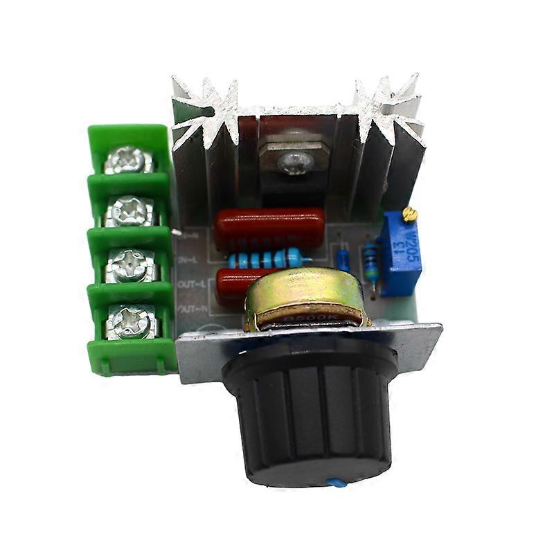 AC 220V 2000W SCR Voltage Regulator Dimming Dimmers Motor Speed Controller Thermostat Electronic Voltage Regulator Module