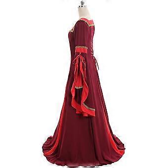 Renaissance Dress Women Medieval Costume Victorian Dresses Pirate Skirt  Renaissance Fairy Elf Dress | Fruugo TR