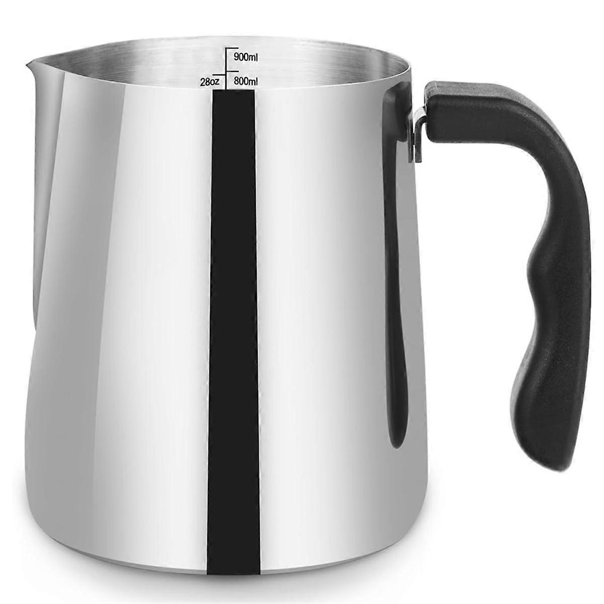 32oz Stainless Steel Wax Melting Pot with Pouring Spout and Heat-Resistant Handle for Candle Making