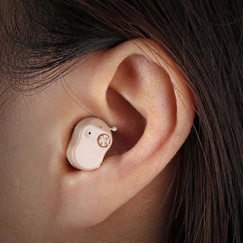 1 Pair Best Price Hearing AidsHearing Aids Invisible ITE Adjustable Volume Tone Sound Amplifier Severe Loss For Elderly Deaf