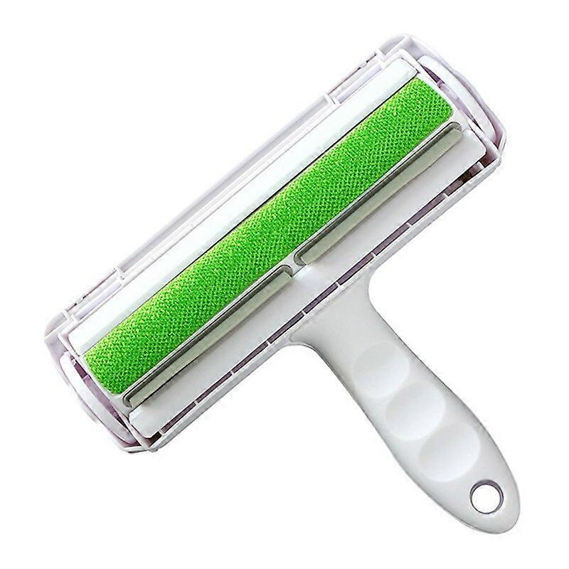 Self-cleaning Lint Sticking Roller Dedusting Roller Pet Hair Remover Brush 2-Way Removing Dog Cat Hair from Sofa Carpet Clothes Pet Combs & Brushes