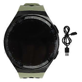Reloj deportivo digital Bluetooth 1.28 pulgadas HD Pantalla IP67 Waterproof Electronic Music Smartwatch para hombres Fitness al aire libre
