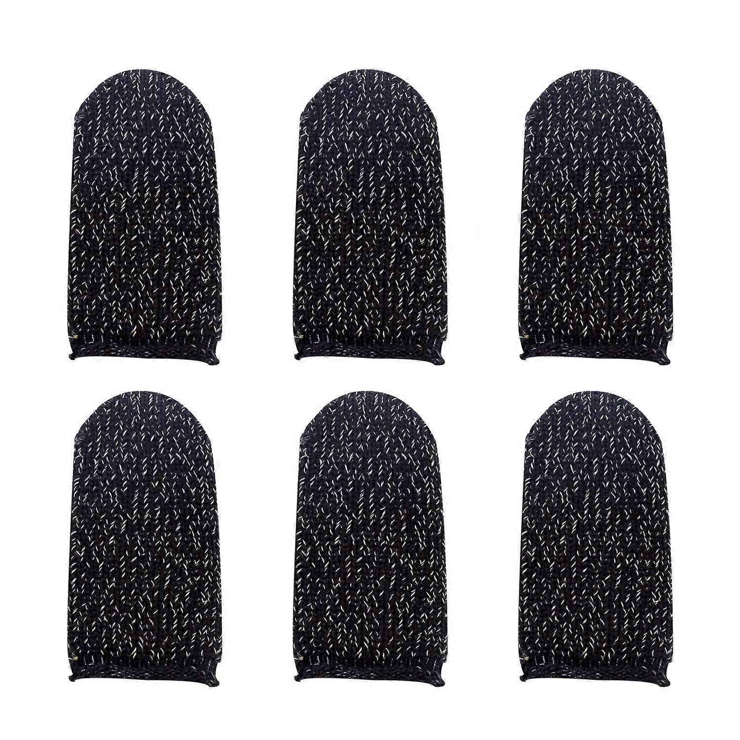 Mobile Game Controller Finger Sleeves 6 Pack Anti-Sweat Breathable