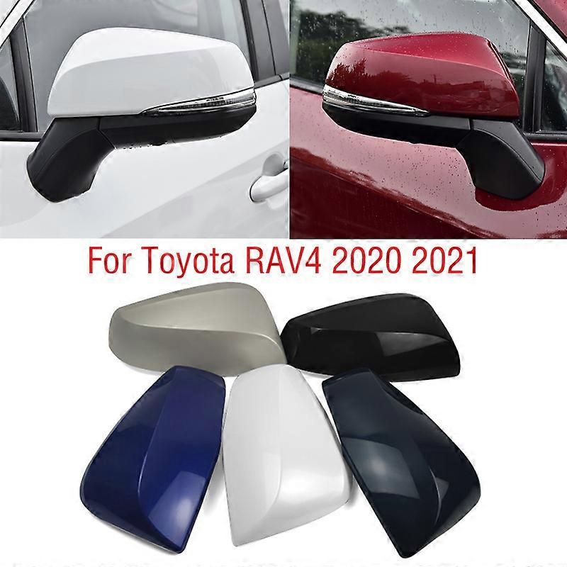 Kryt bočního zrcátka křídla automobilu Víko Vnější kryt zpětného zrcátka Shell House pro Toyota RAV4 RAV 4 2020 2021