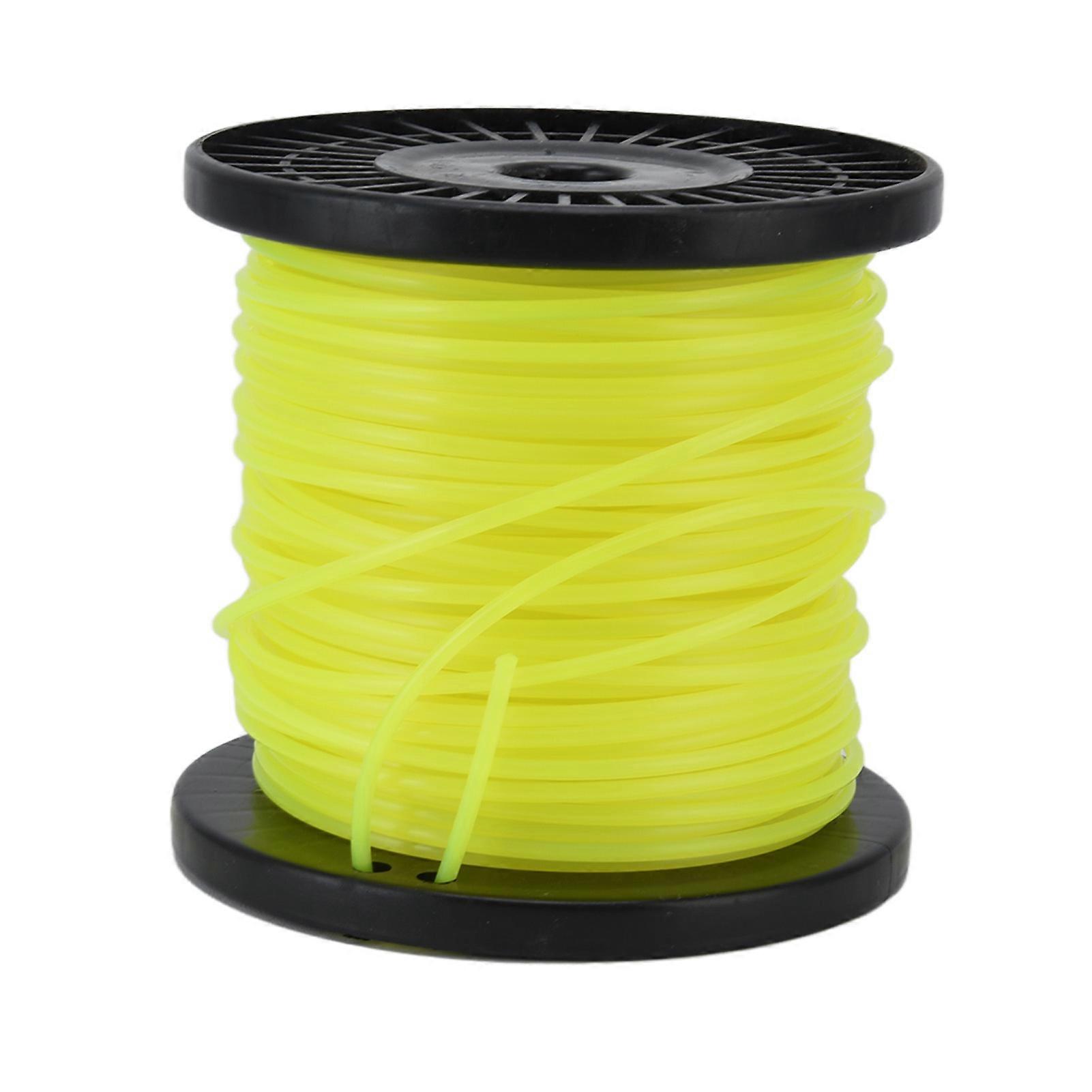 String Trimmer Line 3.0mm Round Yellow Trimmer Line Professional Weedeater Line for Most Lawn Mowers for Heavy CuttingNEW9