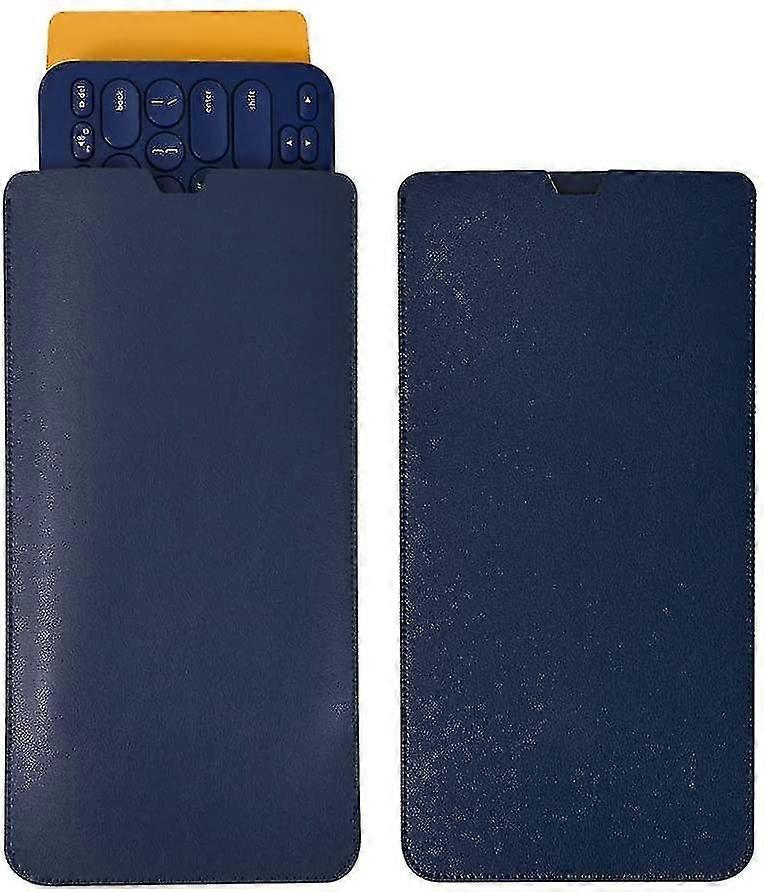 Housse de clavier en cuir pour clavier sans fil multi-appareils Bluetooth Logitech K380, voyage