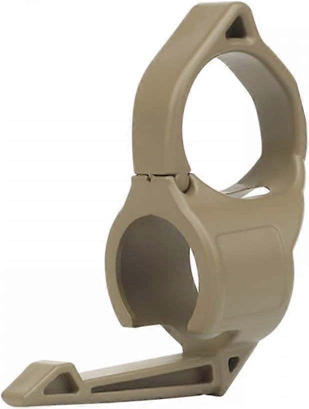 Flashlight Ring, Flashlight Mounting Ring Torch Finger Release Ring with Pocket Clip for 1" Flashlights