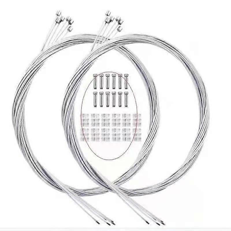 Color set bicycle mountain bike brake line pipe/shift line pipe/feed line cap V disc brake universal (speed change inner line set (one set))