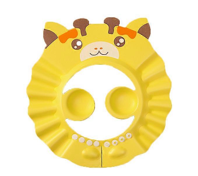 Kids Shower Cap Shampoo Shield Bath Visor Protect Eyes Ears Face