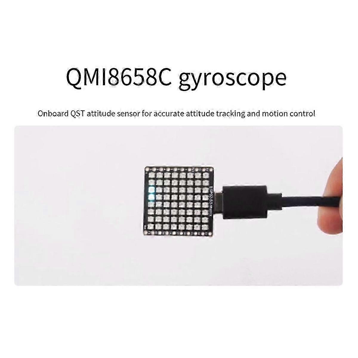 Esp32-s3 Micro-development Board Hat 8x8 Led Matrix Wi-fi+bluetooth Low Energy Development Board