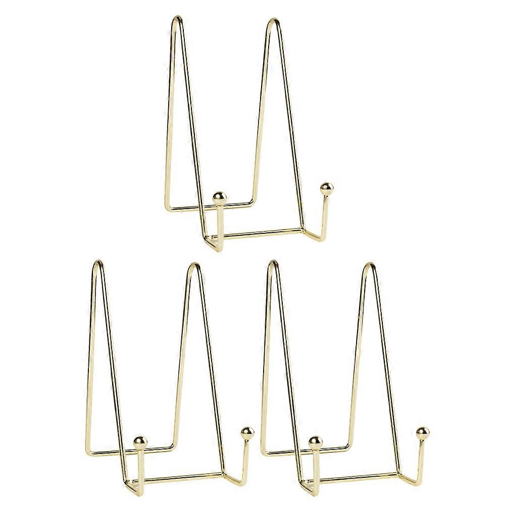 3szt Plate Stand Book Stand Photo Frame Stand Artwork Picture Display Stand
