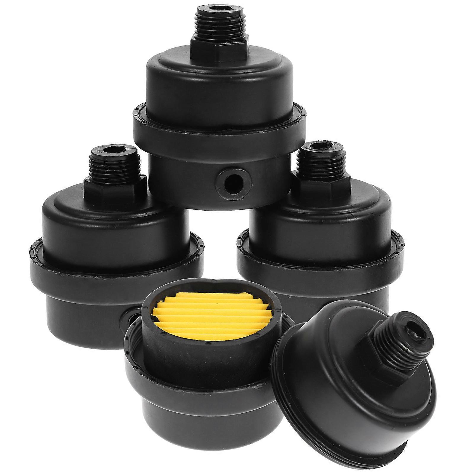 4 Pcs Parts Air Compressor Replacement Compressor Muffler Air Pump Compressor Filter Air Compressor Intake Filter