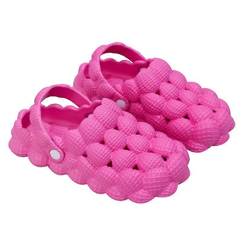 Bubble Slides Clogs for Women Men Funny Spa Bubble Slippers