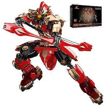 JMBricklayer Mech Robot Building Toys, Cool Warrior Hero Mecha Model Kit, Collectible Action Figures Mech Toy Gifts for Adults Kids Age 8 9 10 11 12 1
