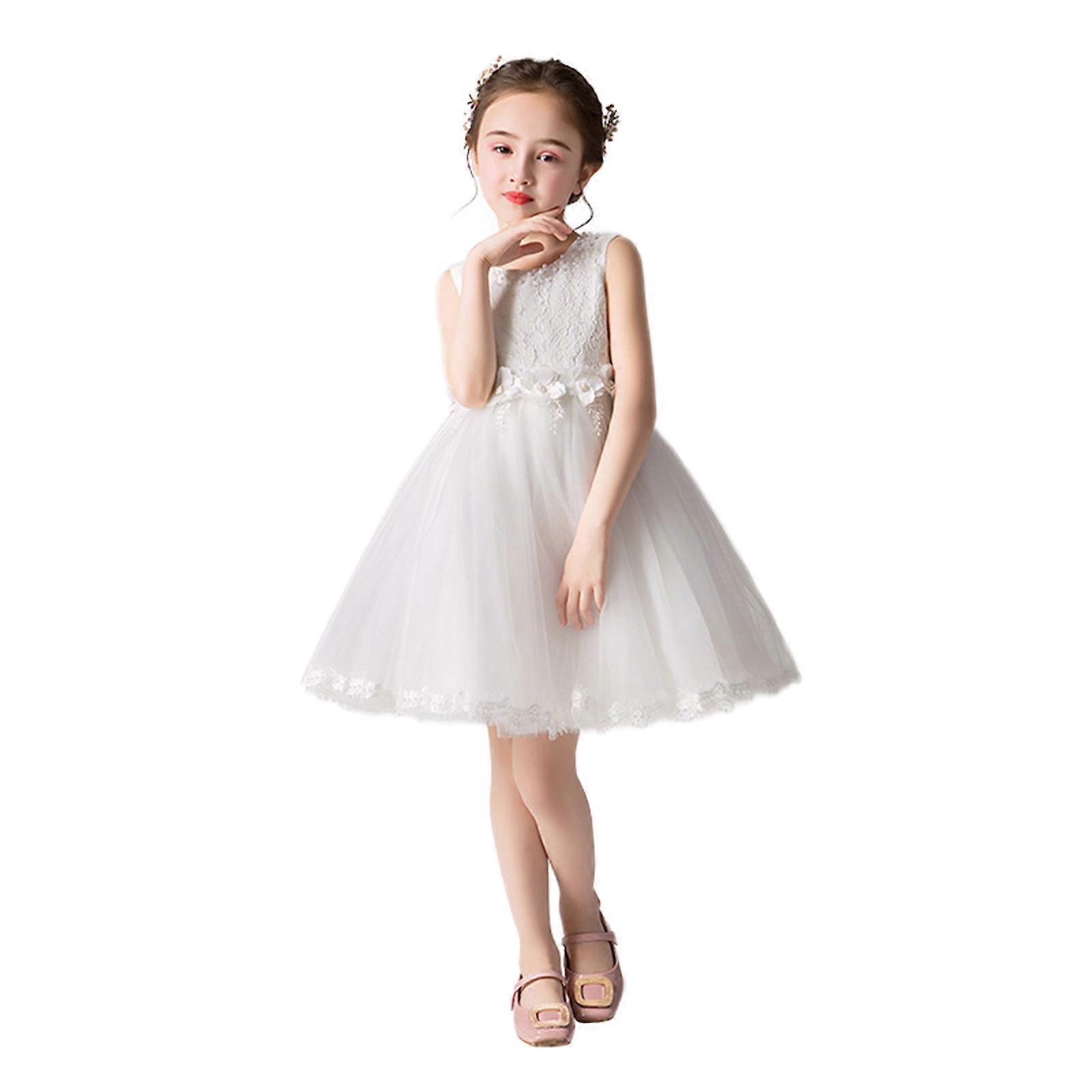 2023 Νέο Hot Lace Flower Girl Dress Παράνυμφος Τούλι Νυφικό