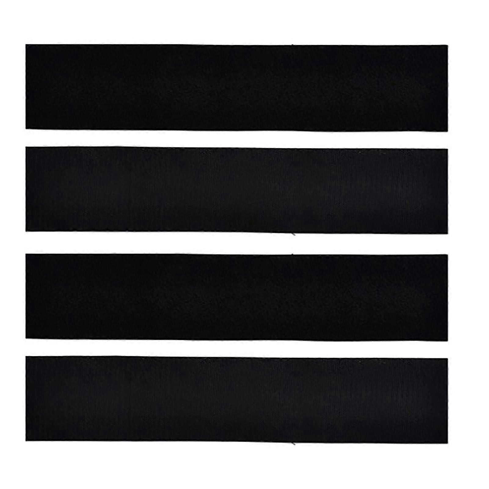 QingHai 4Pcs/Set Frameless License Plate Holder Weather-proof Durable Universal Number Plate Holder for Vehicles