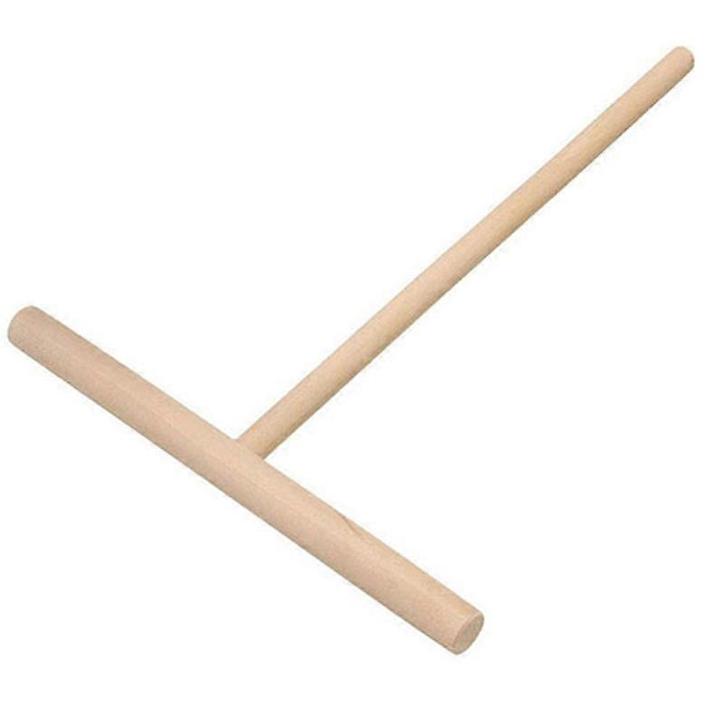 Crepe Maker Pancake Batter Wooden Spreader Stick Home Kitchen Tool Kit DIY