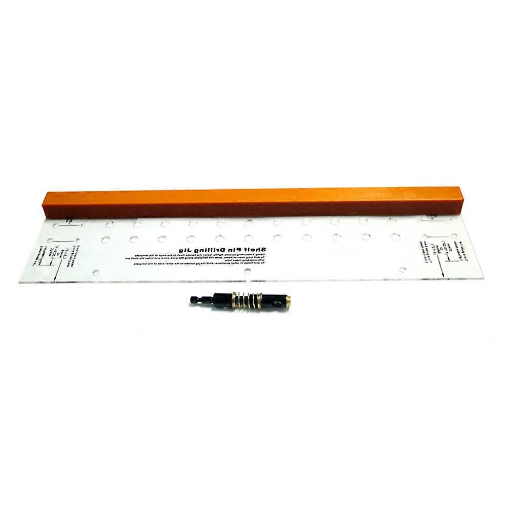 Shelf Pin Drilling Jig Woodworking Projects Cabinet Door Self-Centering Tool Bit Hinge Mounting