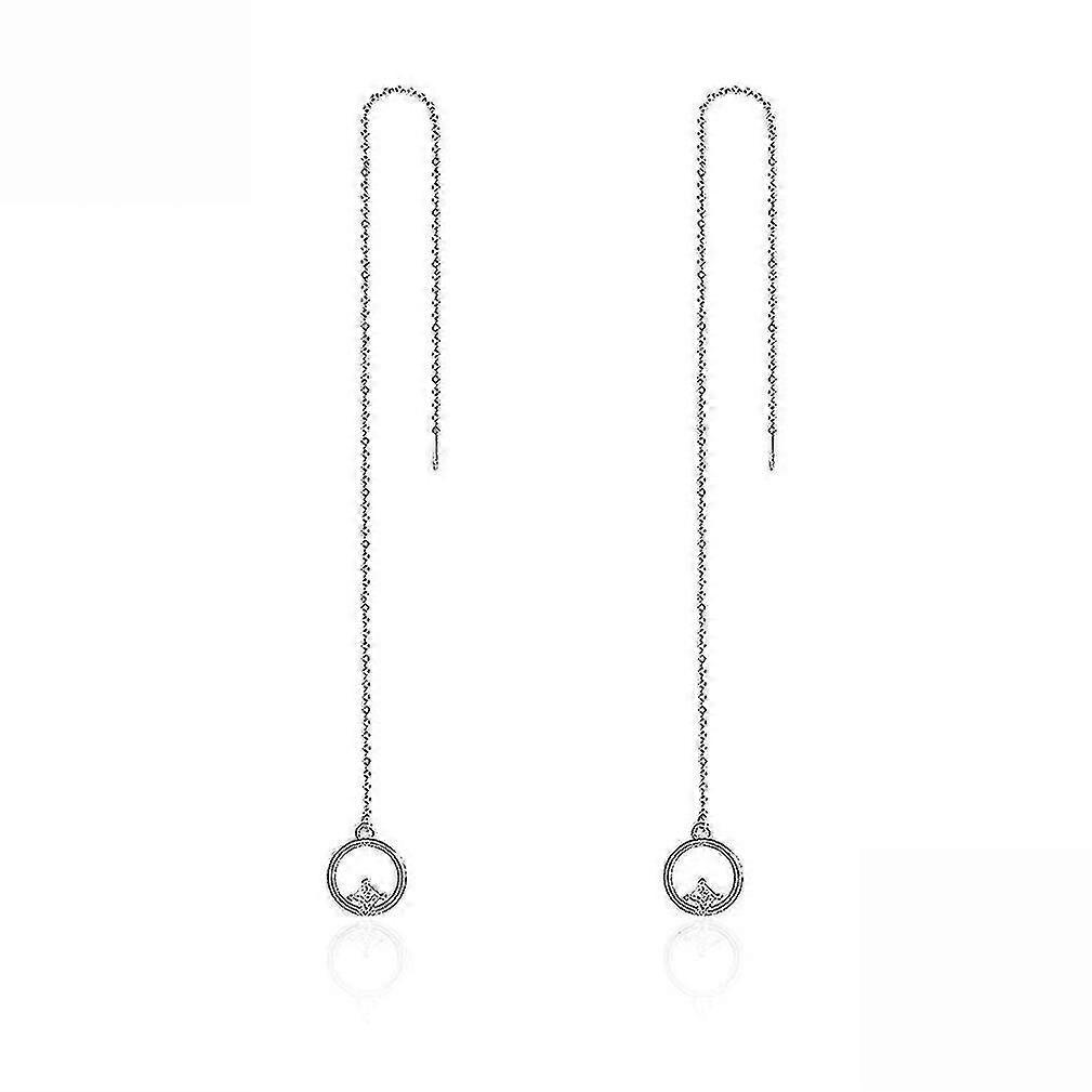 Earrings Ear Line S925 Sterling Silver For Party