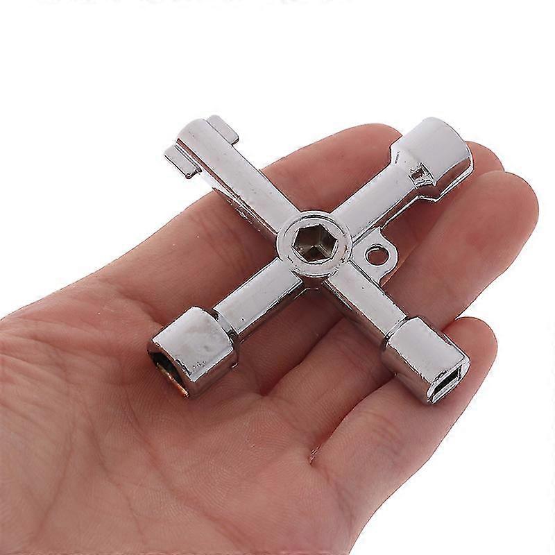 4 Way Utility Key For Electric Water Gas Meter Box Cupboard Cabinet Opening Key Shytmv