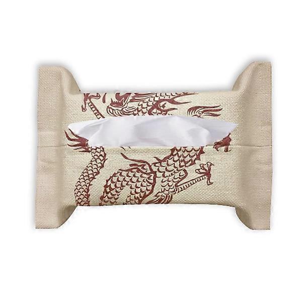 التنين الصيني الحيوان صورة ورقة منشفة منشفة حقيبة منديل بومف