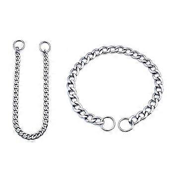Hundekette Halsbnder Starkes Metall Hund Choker / Eisen No Pull Haustier  Halsband Kette | Fruugo DE