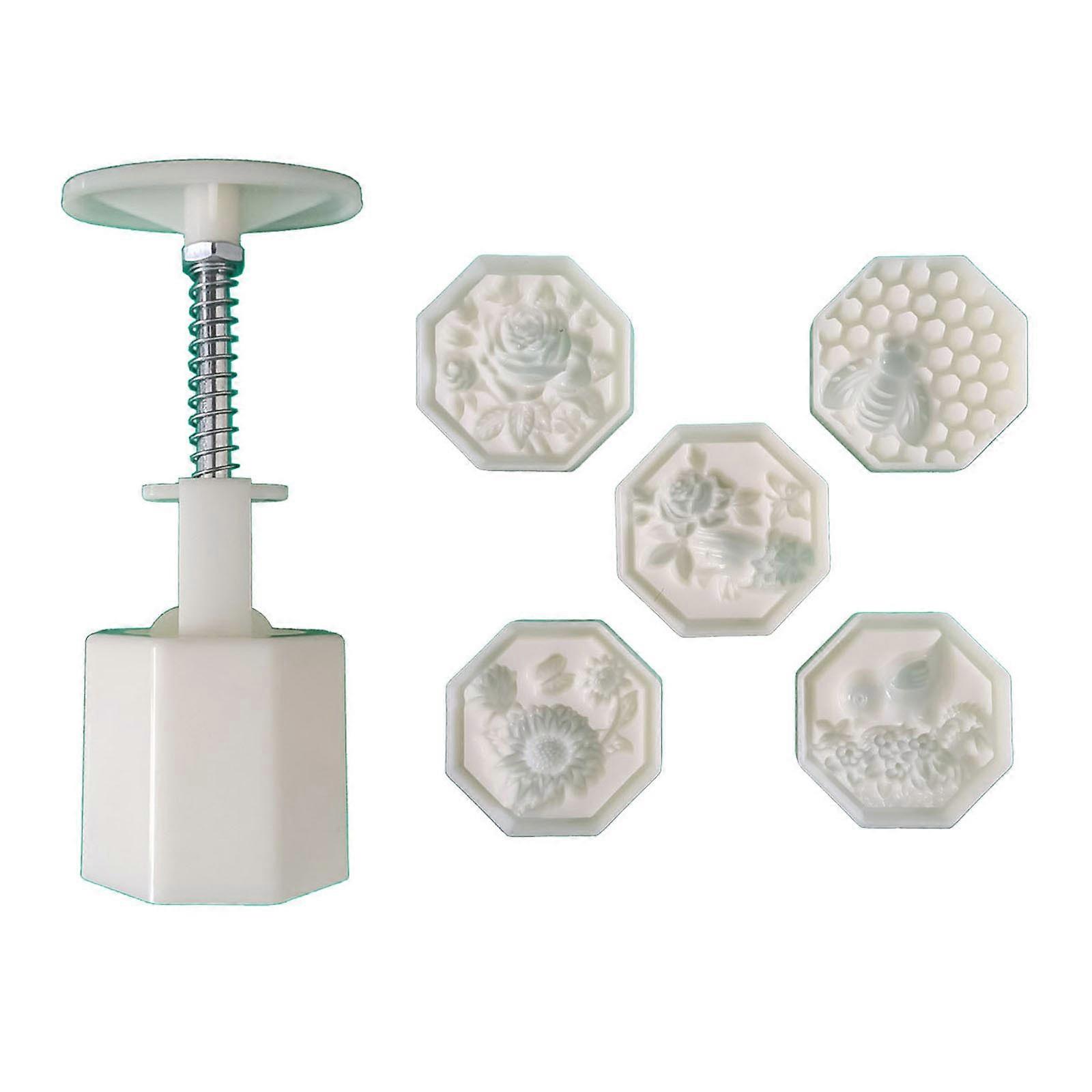 Plastic Mooncake Decoration Mooncake Mould Baking Gadgets for Baking Mooncake
