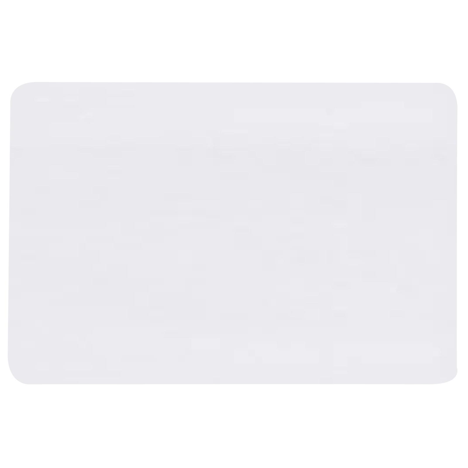 Transparent Dinner Table Placemat Heat Resistant Easy to Clean Scratch-resistant Reusable Protective Placemats