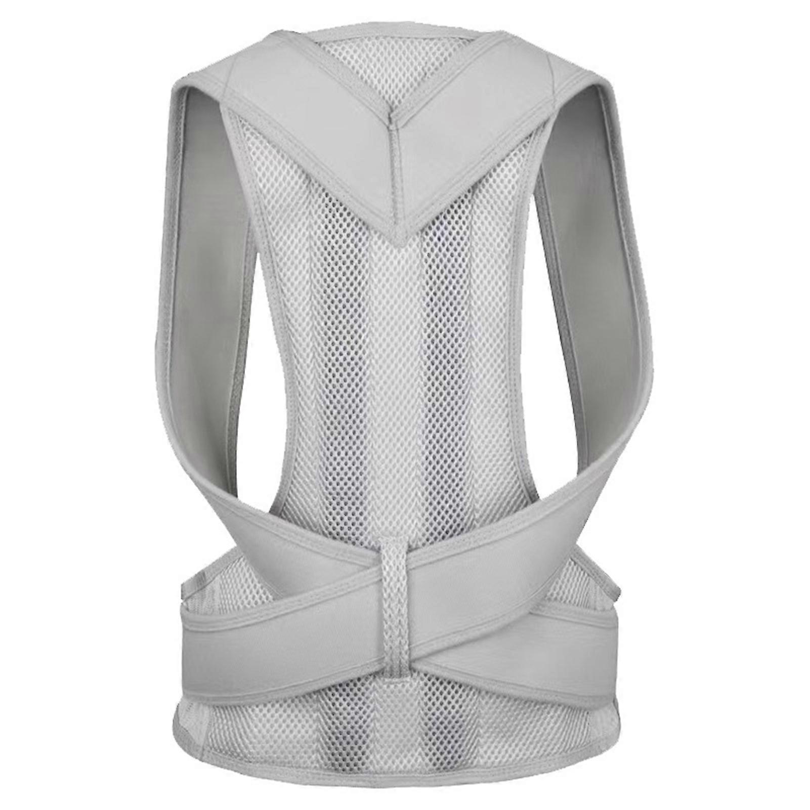 Posture Correction Belt Adjustable Breathable Ergonomic Men Women Back Support Shoulder Brace Anti-hunchback Corrector Strap