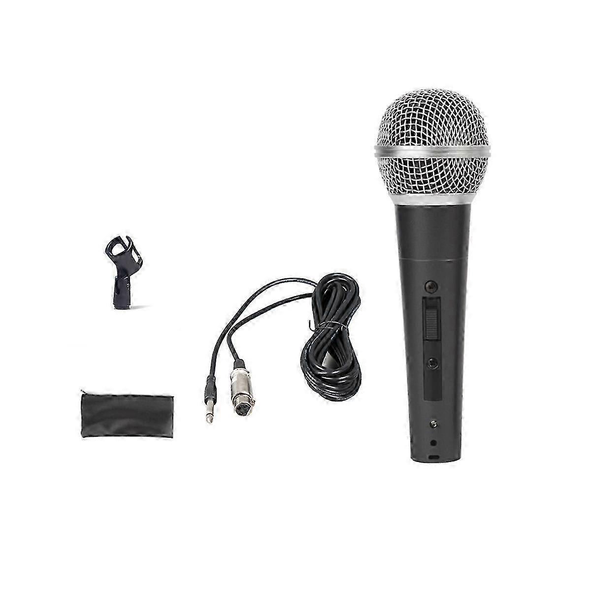 SM58 Dynamisk Sångmikrofon SM58 Mikrofon Professionell Hemma KTV Scenshow (Med Omkopplare)