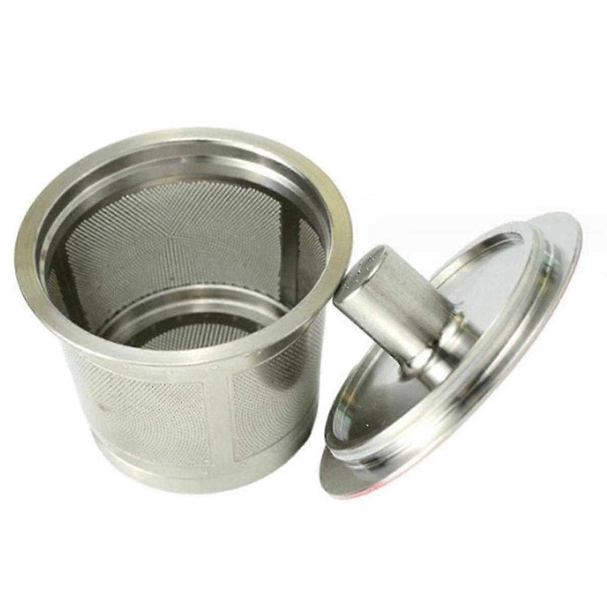 Tasses K réutilisables pour, filtre à café K pods réutilisables en acier inoxydable, tasses compatibles pour 2.0 et 1.0