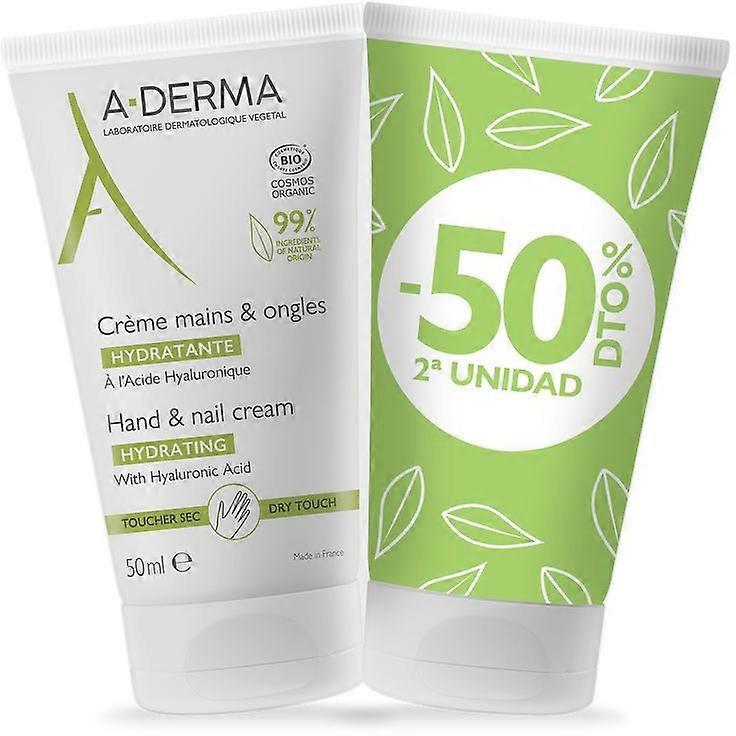 Hands & Nails cream A-Derma pack 2 x 50 ml