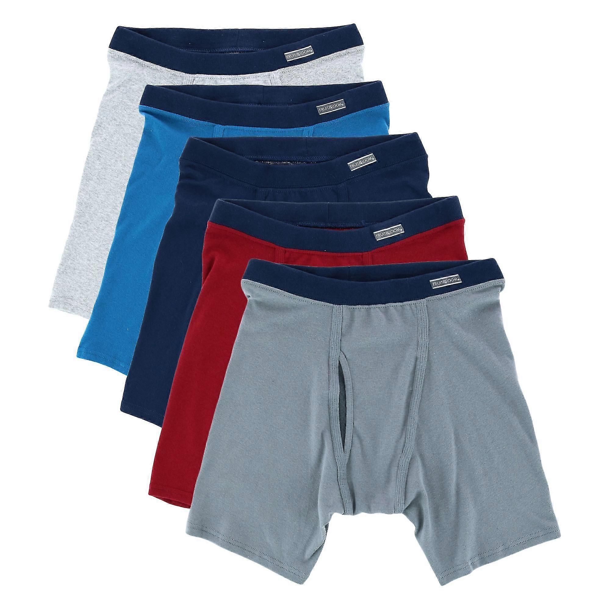 Fruit Of The Loom Eversoft Coolzone Boxershorts (5 Stuks) (heren) Xlarge Assorti