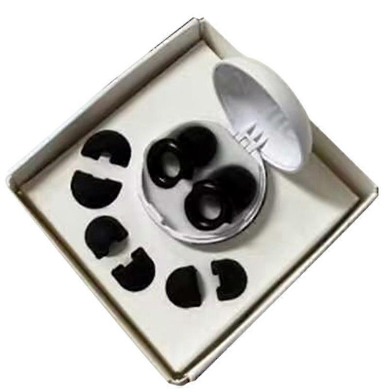 8 Ear Plugs - Ultra-Comfy Reusable Noise-Reducing Earplugs 24dB () Noise Reduction