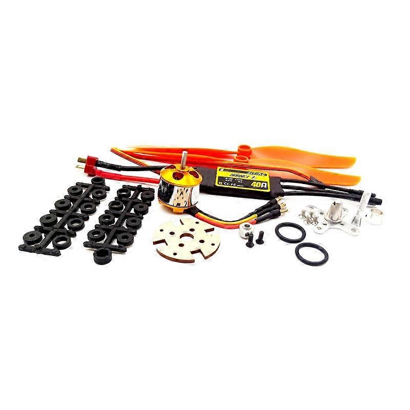 XXD A2212 2212 2450KV KV2450 Brushless Motor+HTIRC 40A ESC+5030 Prop Blade Propeller RC Power System