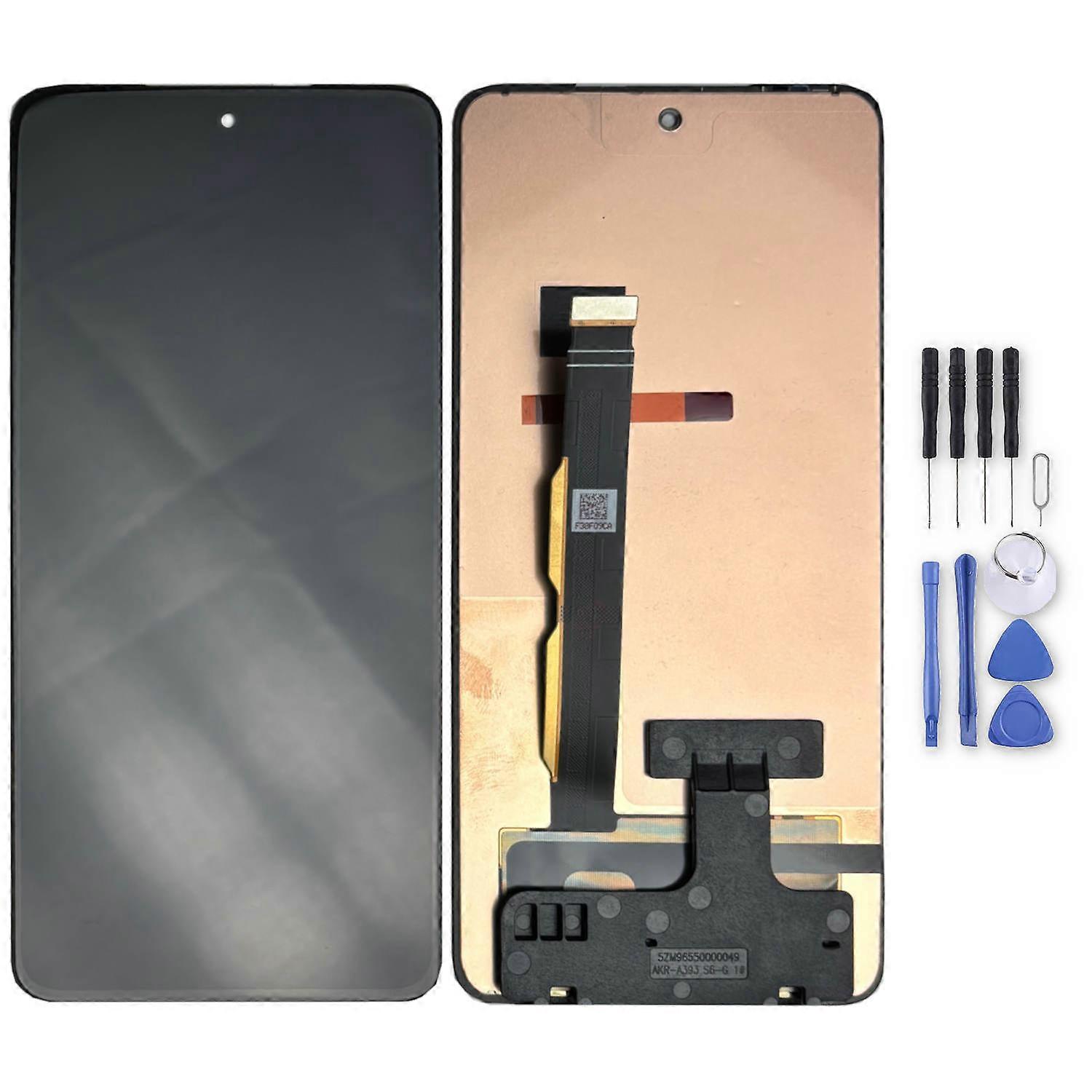 For Motorola Moto G84 Display Full LCD Without Frame Unit Touch Spare Part Repair Black