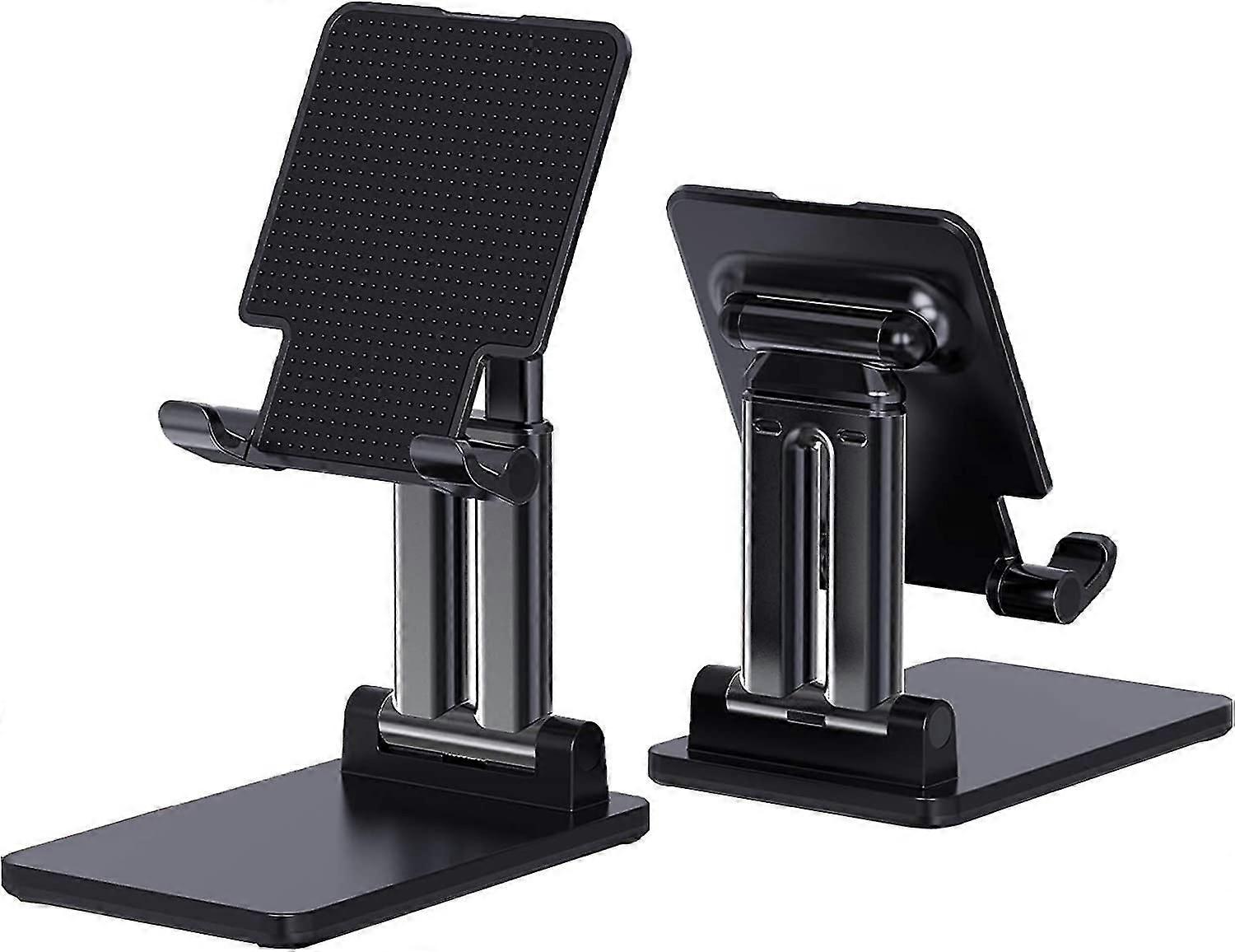 Foldable Adjustable Height Tablet Stand, Thi Case Friendly Tablet Holder Stand For Desk Compatible With Phones/ipad/ Galaxy Tabs/switch/kin,8421
