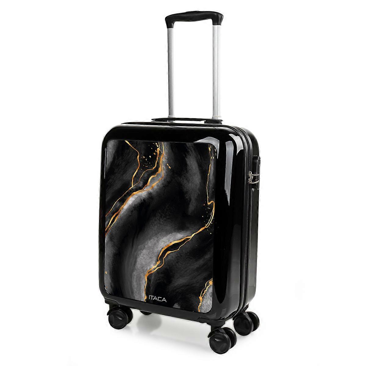 Itaca Small Customized Pc Suitcase Black Base