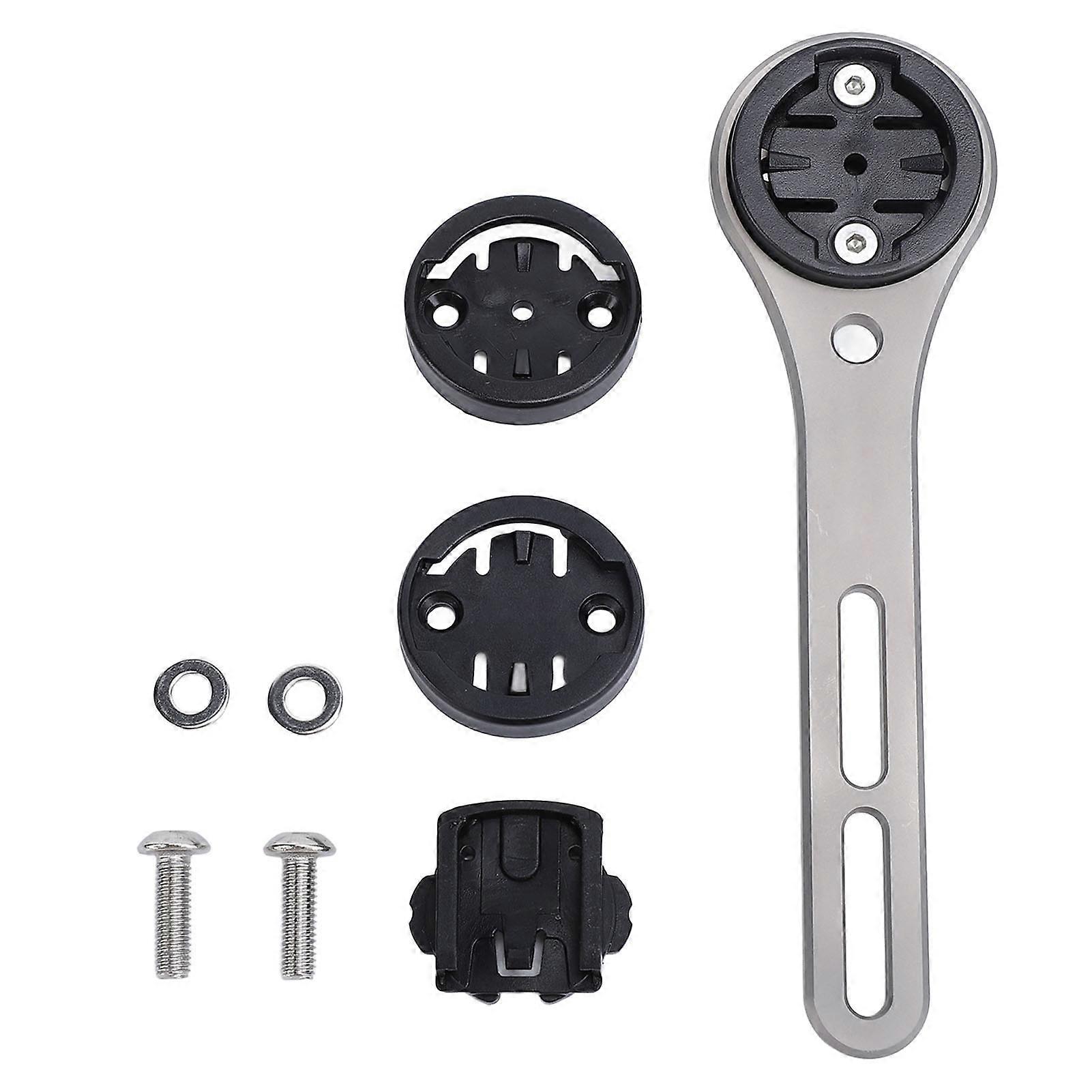 Out Front Stem Mount Ti Alloy Plastic Cycling Computer Bracket Holder Cycle Handlebar Extender for Road Mountain Cycling