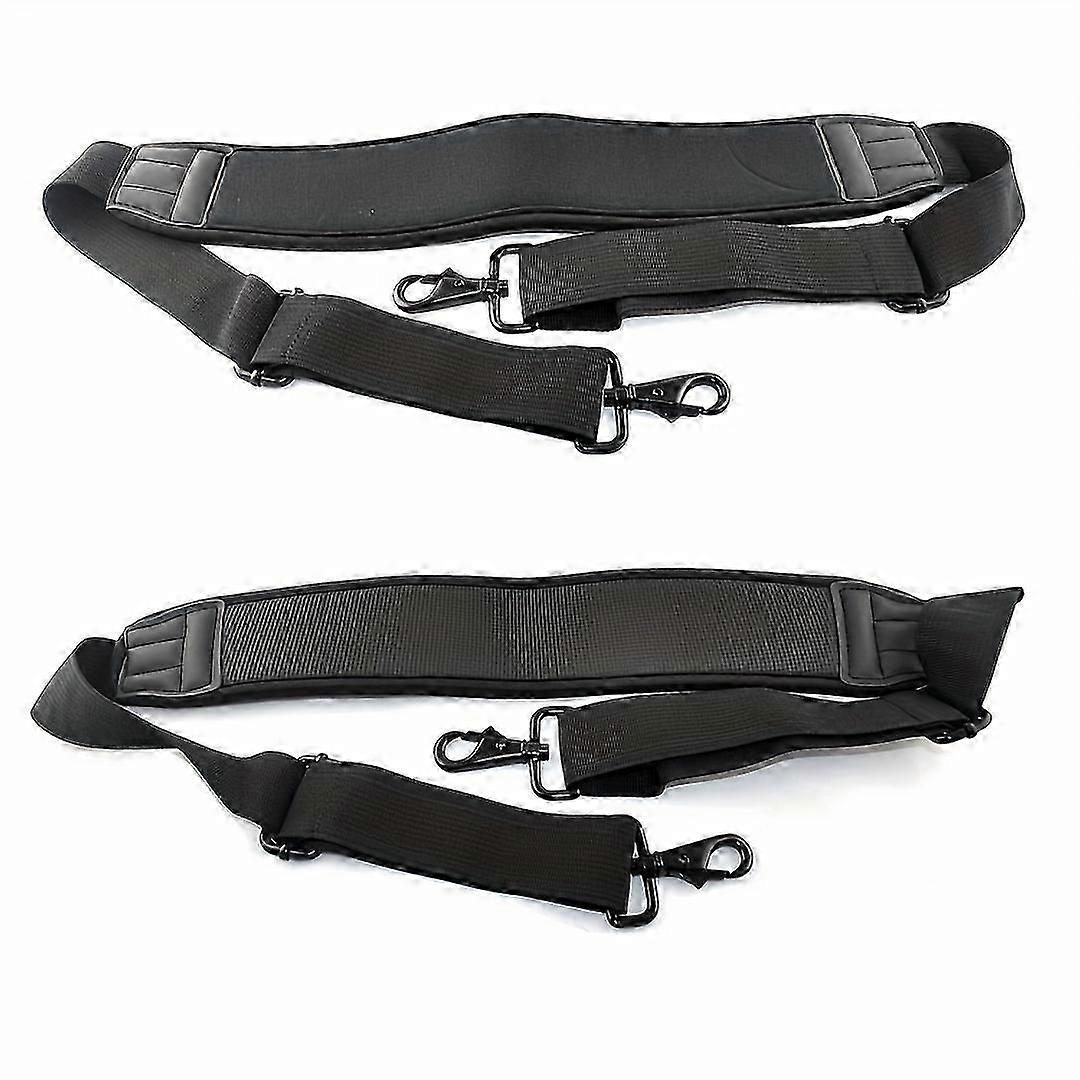 Black Adjustable Shoulder Bag Strap With Double Hooks For Canon/Nikon Laptop Computer Camera Stabilizer Bag