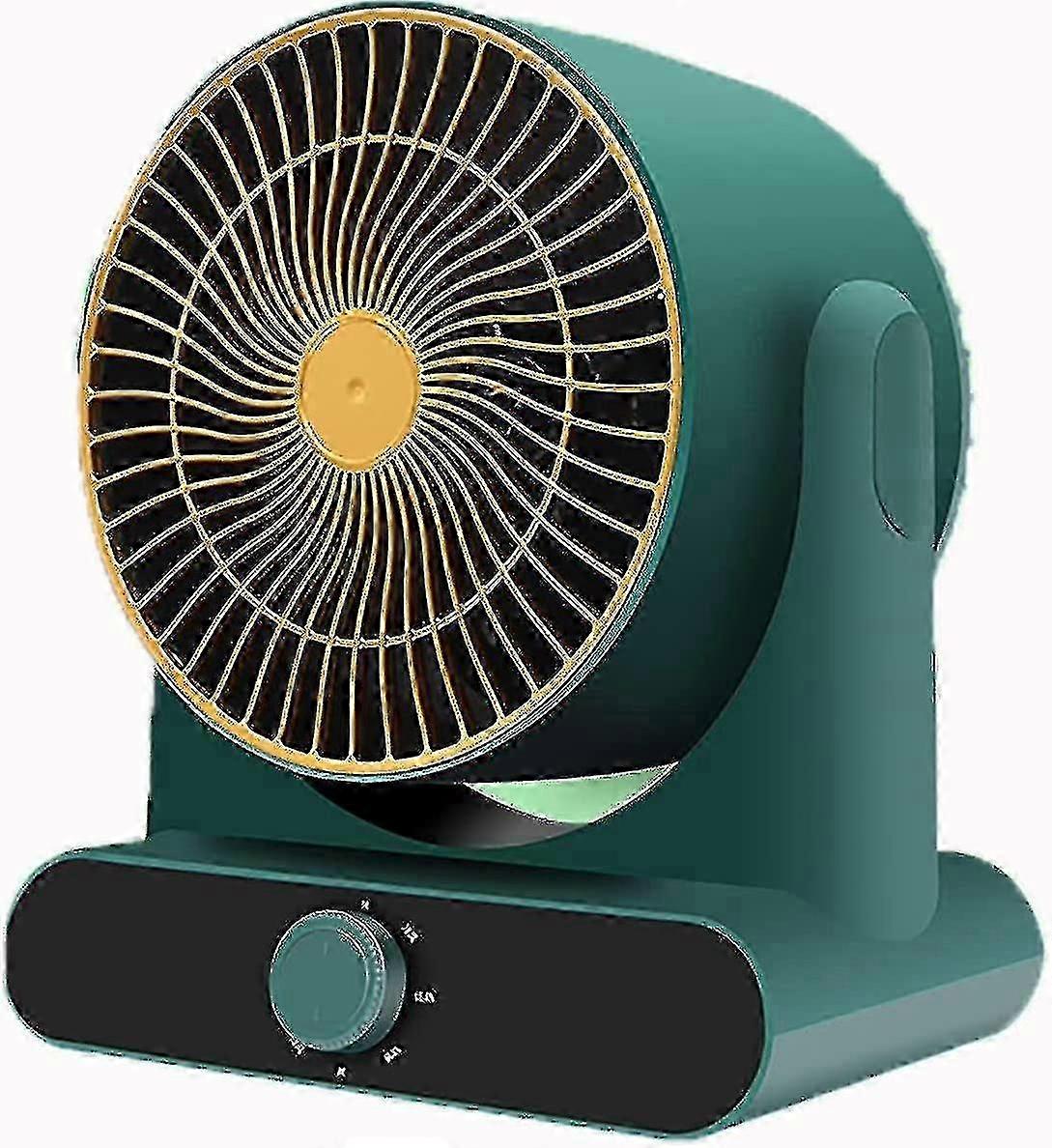 Insma-x Battery-powered Heater for Camping and Office - 3 Heat Settings, Fan Only Option, Advanced Safety Features
