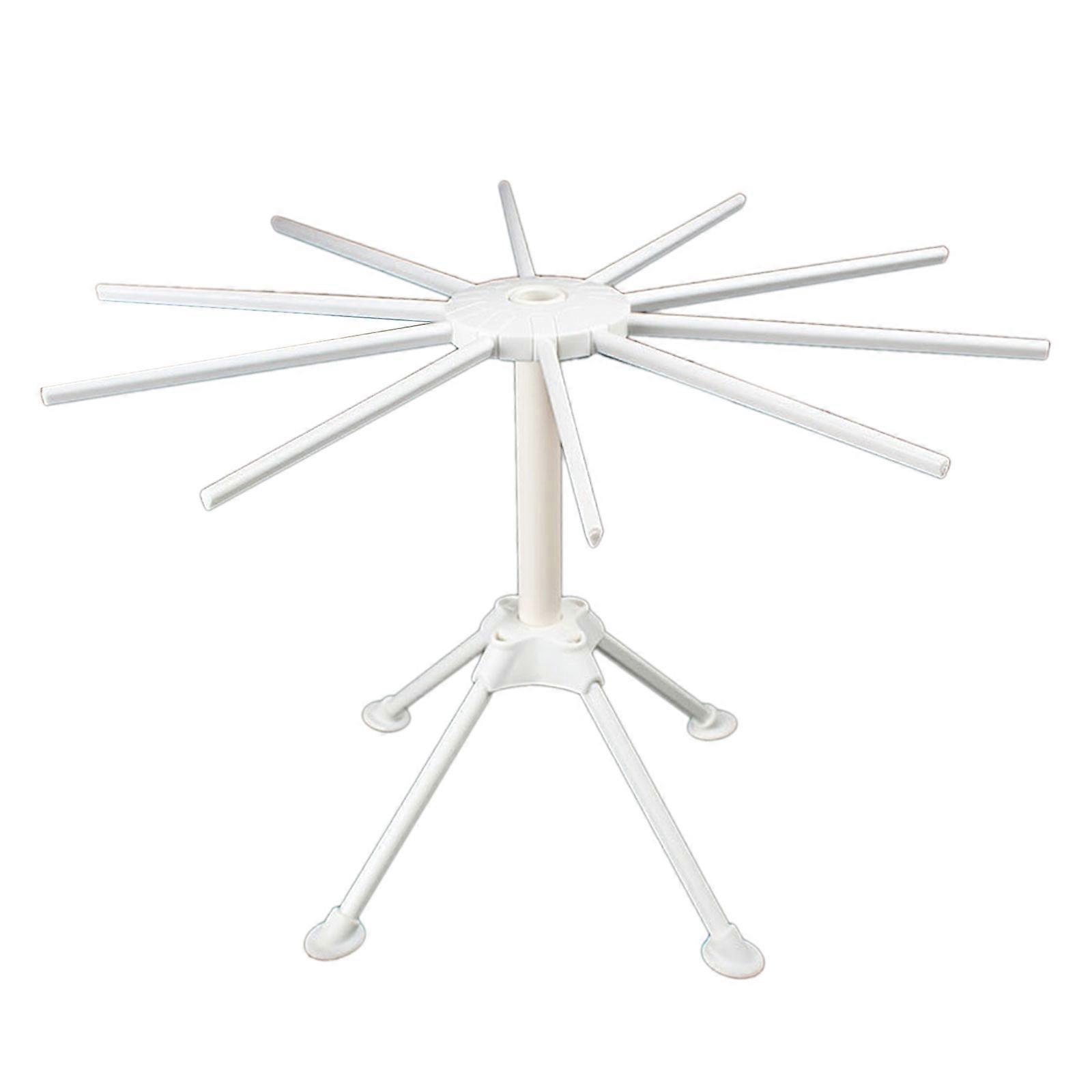 Noodle Drying Rack Pasta Noodles Drying Rack Kitchen Storage Stand Spaghetti Drying Holder Plastic Material for Kitchen  White