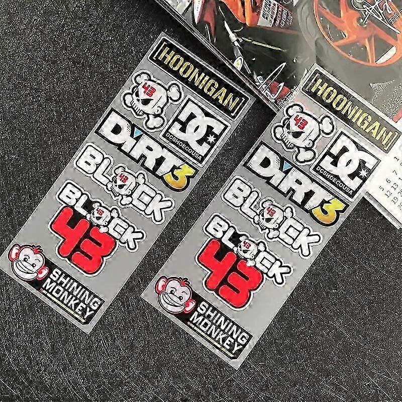 רפלקטיבי אופנוע רצועת צד קסדת אופניים מדבקת עיצוב רכב מדבקת ויניל לימאהה הונדה סוזוקי קוואסאקי וספה אופנוע מגיני ברך