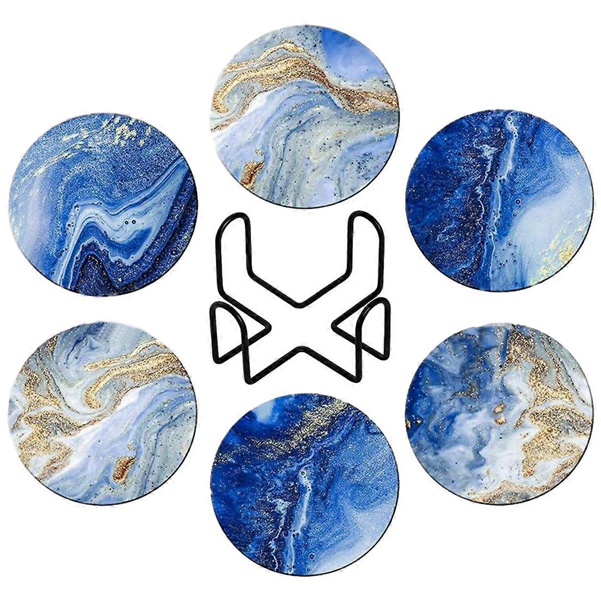 Ceramic, Drink Coasters, Ocean Style